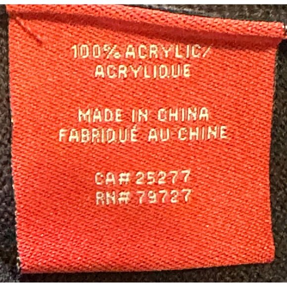 Stockhomme Mens Argyle Sweater V Neck Pullover Acrylic Black Gray Purple Size XL - Picture 9 of 11